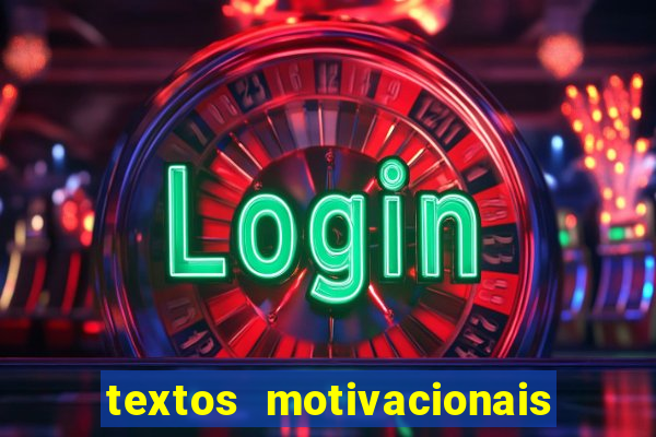 textos motivacionais para equipes